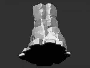3D Mountain rock Zbrush sculpt 3D Model