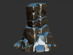 3D Mountain rock Zbrush sculpt 3D 模型