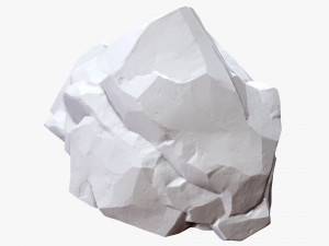 3D Mountain rock Zbrush sculpt Modello 3D