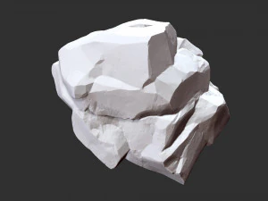 3D Mountain rock Zbrush sculpt 3D Model