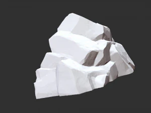 3D Mountain rock Zbrush sculpt 3D Model