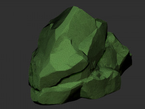 3D Mountain rock Zbrush sculpt Modello 3D