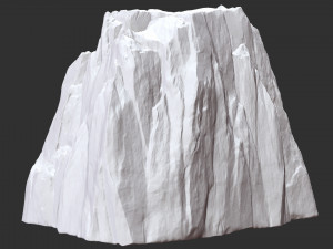 3D Mountain rock Zbrush sculpt 3D 모델