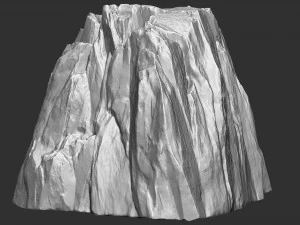 3D Mountain rock Zbrush sculpt 3D Model