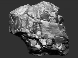 3D Mountain rock Zbrush sculpt 3D Model