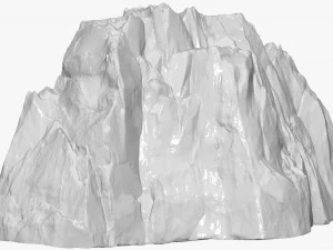 3D Mountain rock Zbrush sculpt 3D Model