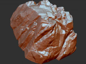 3D Mountain rock Zbrush sculpt 3D Model