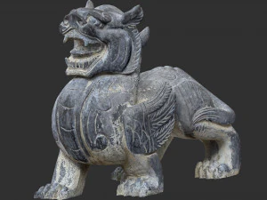 Chinese Stone Sculpture 3d scan 3D Model