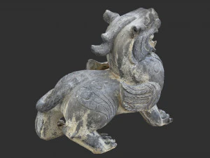 Chinese Stone Sculpture 3d scan 3D Model