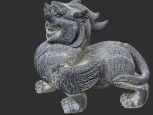 Chinese Stone Sculpture 3d scan 3D Model