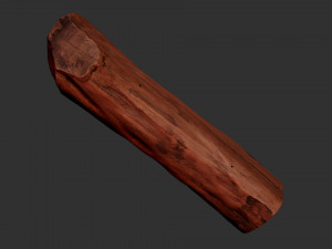 3D Scan Realistic tree timber 3D Модель