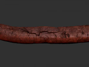 A section of tree 3d scan in highpoly 3D Model
