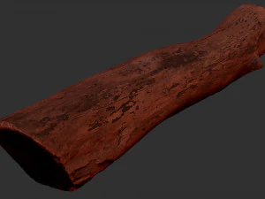 A length of wood 3d scan in highpoly 3D Model