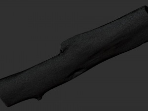 A length of wood 3d scan in highpoly 3D 모델