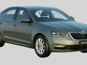 Skoda Octavia 2019 Base Model 3D Model