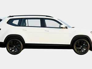 Volkswagen Atlas 2024 Base Model 3D Model