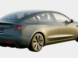 Tesla Model 3 2024 Base Model 3Dモデル