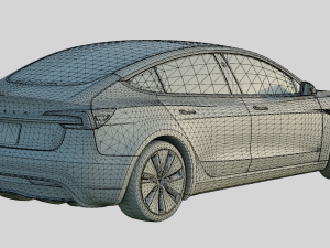 Tesla Model 3 2024 Base Model 3Dモデル