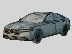Honda Accord 2024 Sport Hybrid 3D Model