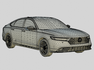 Honda Accord 2024 Sport Hybrid 3D Model
