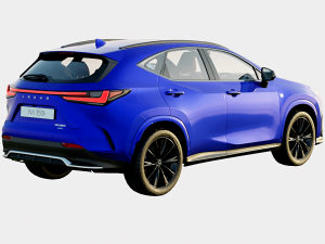 Lexus NX350h 2023 F Sport Spec Modelo 3D