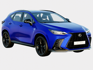 Lexus NX350h 2023 F Sport Spec Modelo 3D