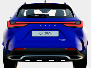 Lexus NX350h 2023 F Sport Spec Modelo 3D