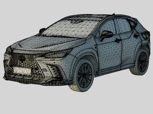 Lexus NX350h 2023 F Sport Spec Modelo 3D