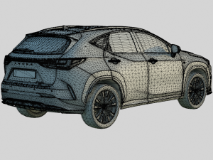 Lexus NX350h 2023 F Sport Spec Modelo 3D