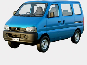 Maruti Suzuki Eeco 2023 Temel Model 3D Model