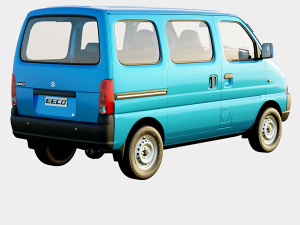 Maruti Suzuki Eeco 2023 Base Model Modèle 3D