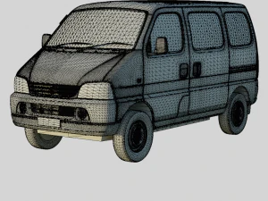 Maruti Suzuki Eeco 2023 Base Model 3D Model