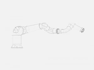 Robotic arm latest model 3D Model