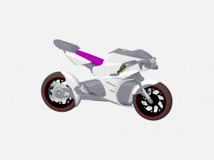Sport bike latest model 3D 모델