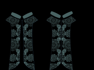 Short dress 3Dモデル