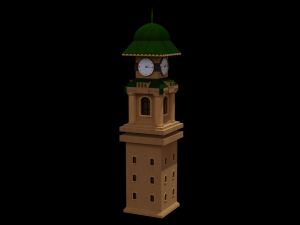 ClockTower 3D Model