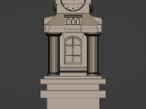 ClockTower 3D Модель