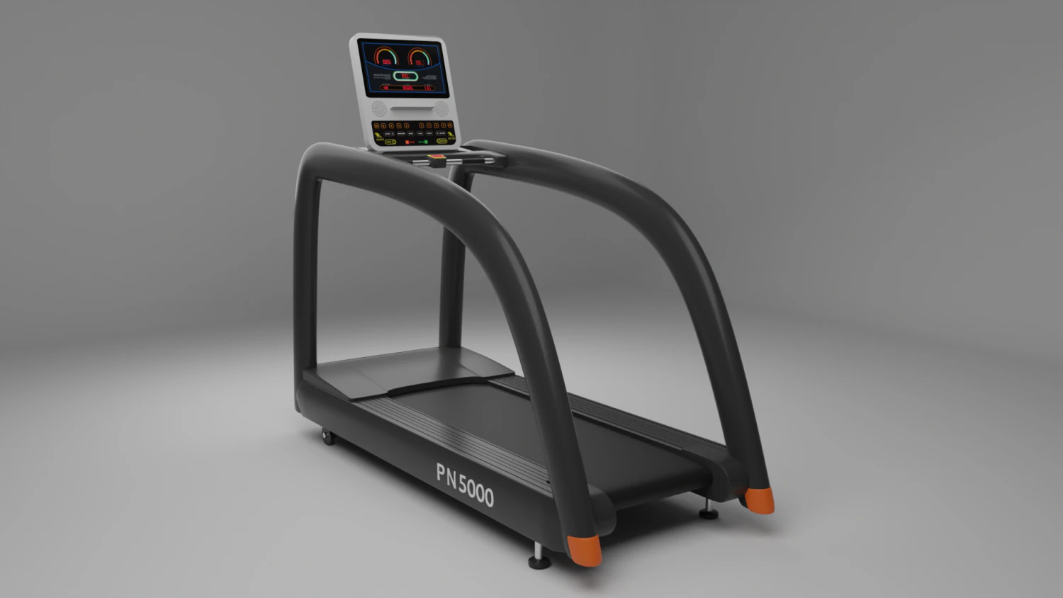 Treadmill 3D Model .c4d .max .obj .3ds .fbx .stl .blend 