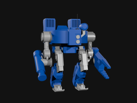 Printable Robot Builder 3D प्रिंट मॉडल