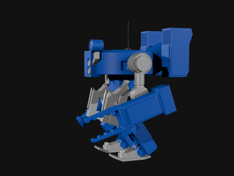 Printable Robot Builder Modello di stampa 3D