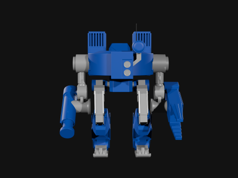 Printable Robot Builder Modello di stampa 3D