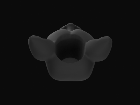 Pencil holder bulldog 3D Print 3D Print Model