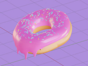 Sweet Tasty Donut3D Modello 3D