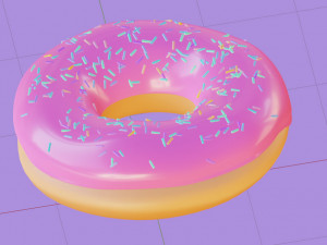 Sweet Tasty Donut3D Modello 3D