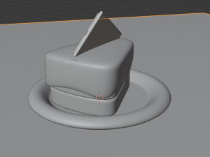 Chocolate Cake3D 3Dモデル