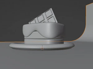 Chocolate Cake3D 3D Model