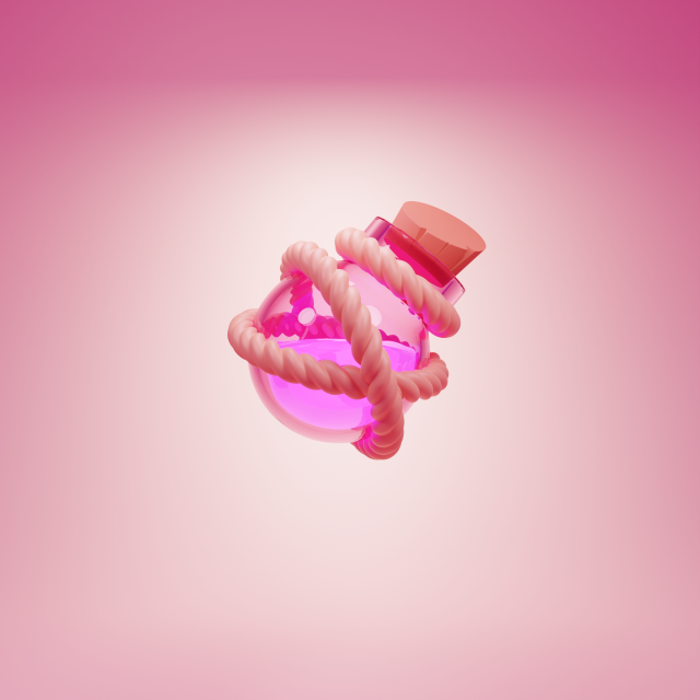 Magic Potion3D 3D Модель .c4d .max .obj .3ds .fbx .stl .blend 