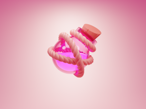 Magic Potion3D 3D Model