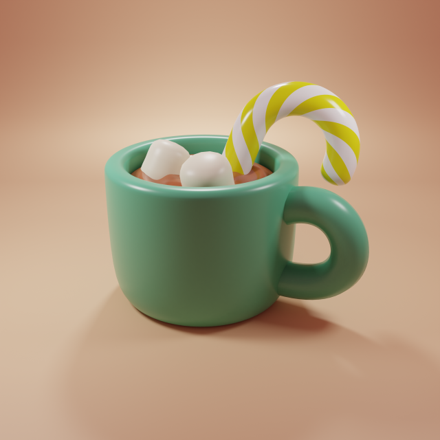 Hot Chocolate3D 3D Model .c4d .max .obj .3ds .fbx .stl .blend 