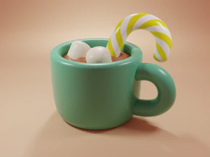 Hot Chocolate3D 3D Model